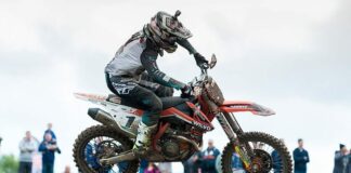 Wilvo Virus Performance KTM clean up at Preston Docks MX