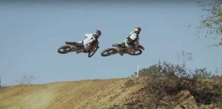 Windham and Cue hit the track on Honda 2-smokers