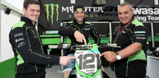 Xavier Boog stands in for Ryan Villopoto at KRT