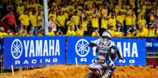 Yamaha Racing’s Jeremy Van Horebeek back on the box in Brazil