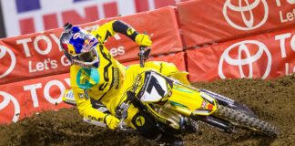 Yoshimura Suzuki Factory Racing sidelined from Glendale SX