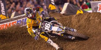 Zach Osborne back on the podium at Anaheim