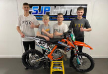 SJP Moto unveils KTM team