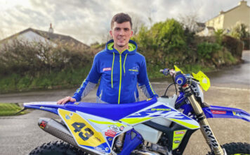 Danny McCanney signs for Sherco