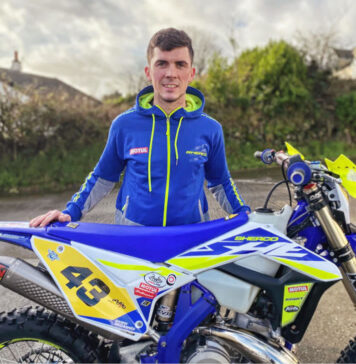 Danny McCanney signs for Sherco