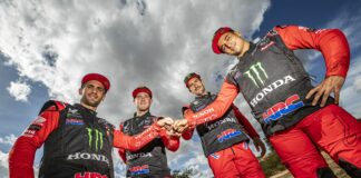 Dakar Rally: Ricky Brabec leads four-man Monster Energy Honda effort