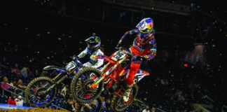 Houston SX: ‘Nervous’ Musqin takes podium on comeback trail