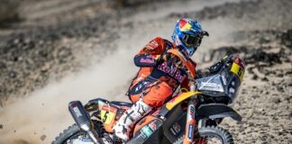 Dakar 2021: Sunderland opts for steady pace on fast stage