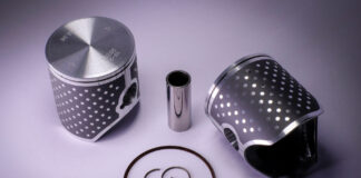 2021 Vertex competition pistons