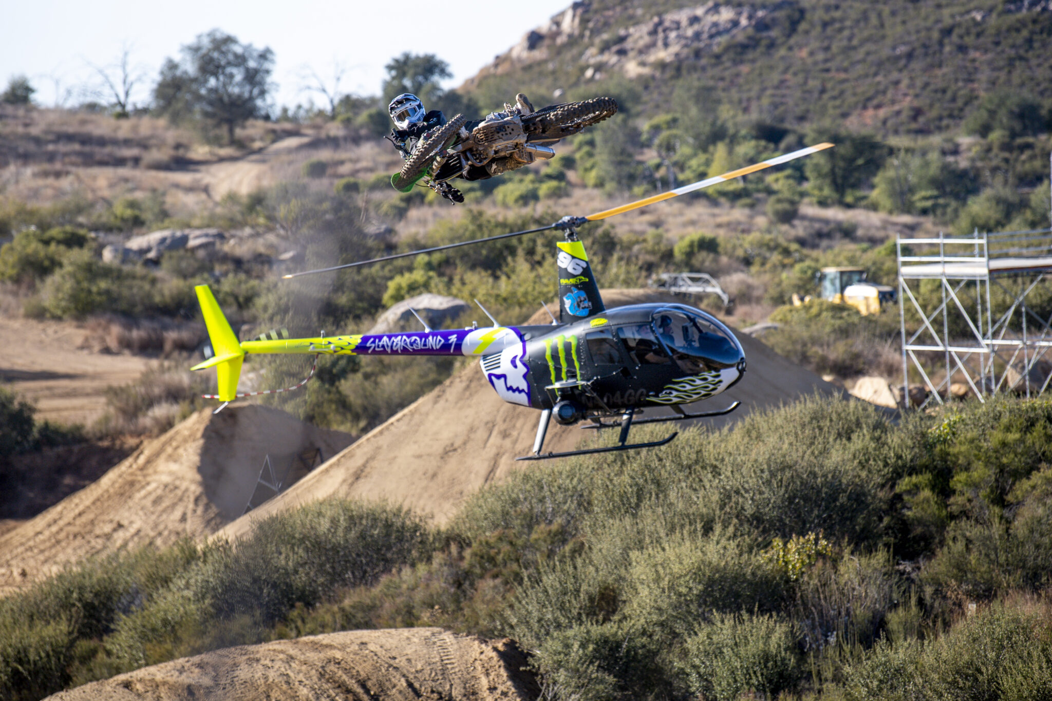 Axell Hodges drops Slayground part three Dirtbike Rider