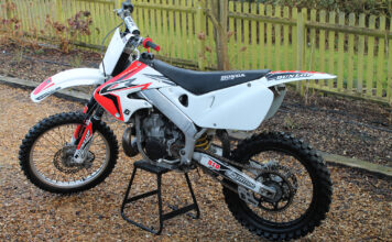 David’s 1999 Honda CR250