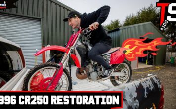 Video: Tommy Searle’s 1996 CR250 Project bike