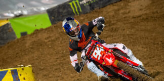 Orlando SX: Roczen happy with second on ‘tricky’ track