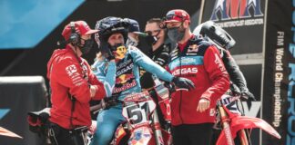 Salt Lake City SX: ‘The bike hit me in the back’ – Justin Barcia