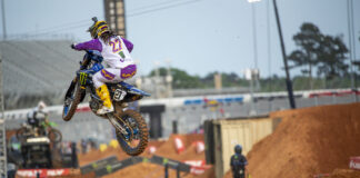 Atlanta SX III: On board lap with Malcolm Stewart