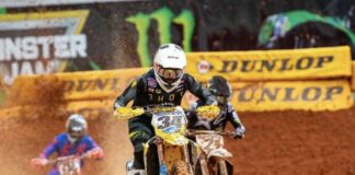 Atlanta SX: Anstie escapes crash unscathed