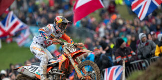 MXGP Britain: Sunday times and race results