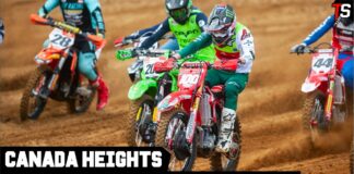 Video: Tommy Searle races at home track