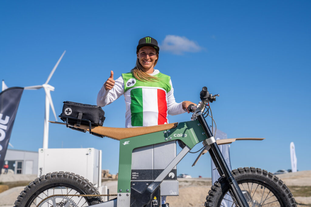 World first CAKE electric motocross race complete Dirtbike Rider