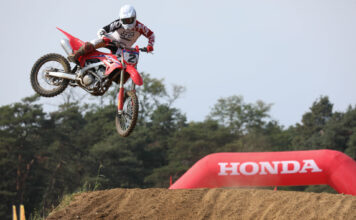 DBR exclusive: Irwin tests Honda’s 2022 CRF250R
