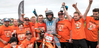 MXGB Landrake: Mewse is crowned 2021 MX2 Champion