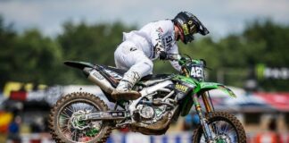 MXGP France: Fredricksen wins EMX250 moto one