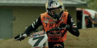 Watch Plessinger test out his new Red Bull KTM