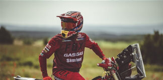 Sanders ready to go at 2021 Morocco Rally