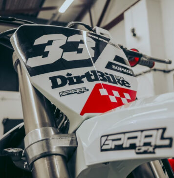 Bike Build: Sophie’s CRF250R Graphic kit