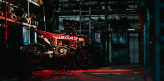 GasGas MC 450F Flat Track bike build