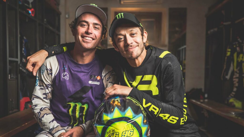 Video Axell Hodges meets Valentino Rossi Dirtbike Rider