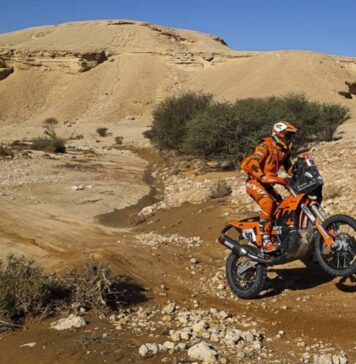 Dakar Rally: Petrucci wins Dakar stage five