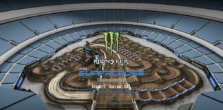 Oakland SX: Animated Track Map