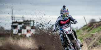 Video: Bradshaw rides 700cc two-stroke…