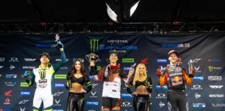 Seattle SX: Hunter Lawrence wins overall in the Lumen Field Stadium