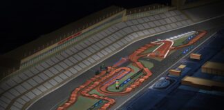 Atlanta SX: Yamaha animated track map
