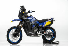 Yamaha TƩnƩrƩ head to Africa Eco Race