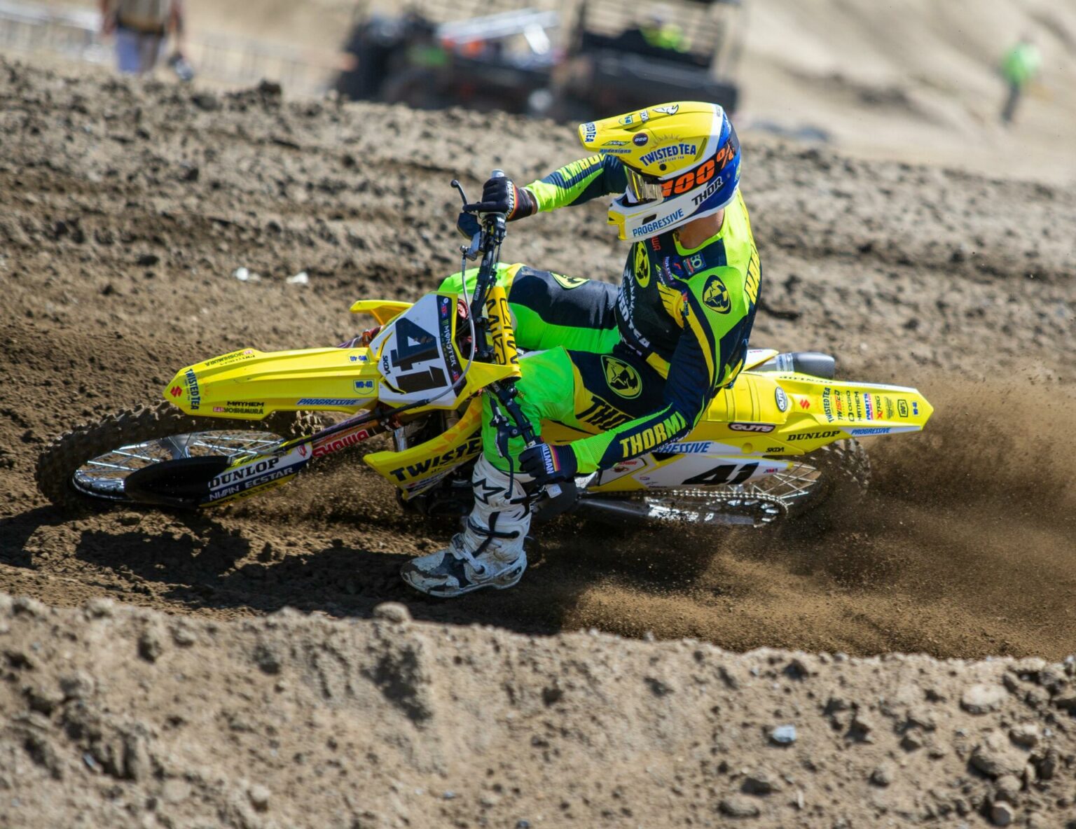 Twisted Tea Suzuki ready to tackle outdoors with Bogle and Hartranft
