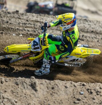 Twisted Tea Suzuki ready to tackle outdoors with Bogle and Hartranft