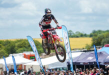 Stray stone prevents Searle MX Nationals double win