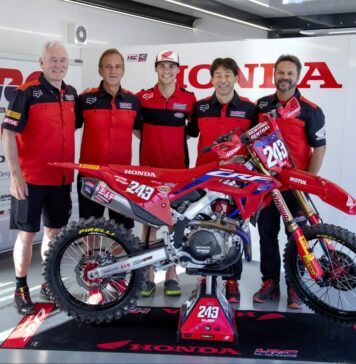 Gajser signs multi-year HRC MXGP deal